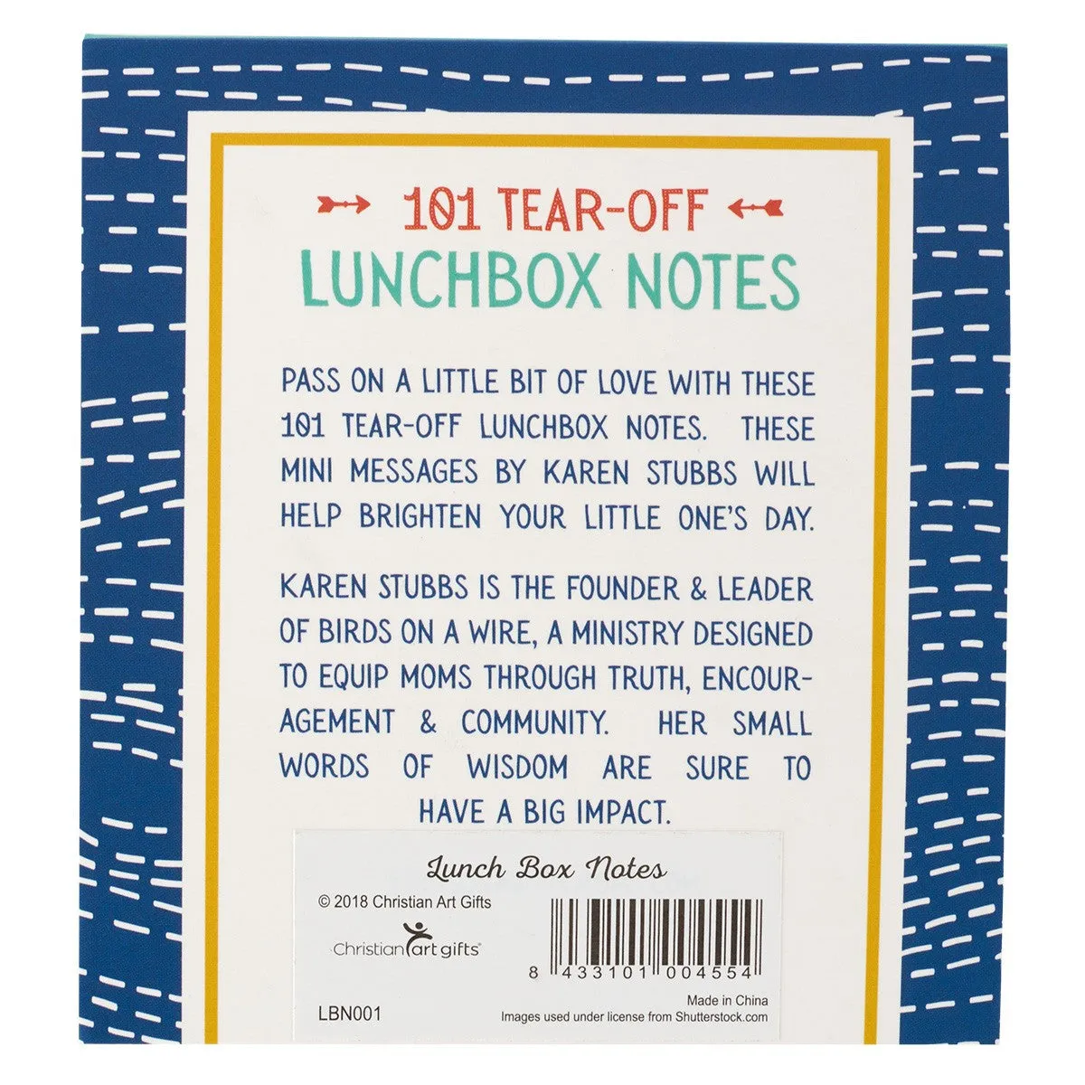 101 Inspirational Lunch Box Notes LBN001