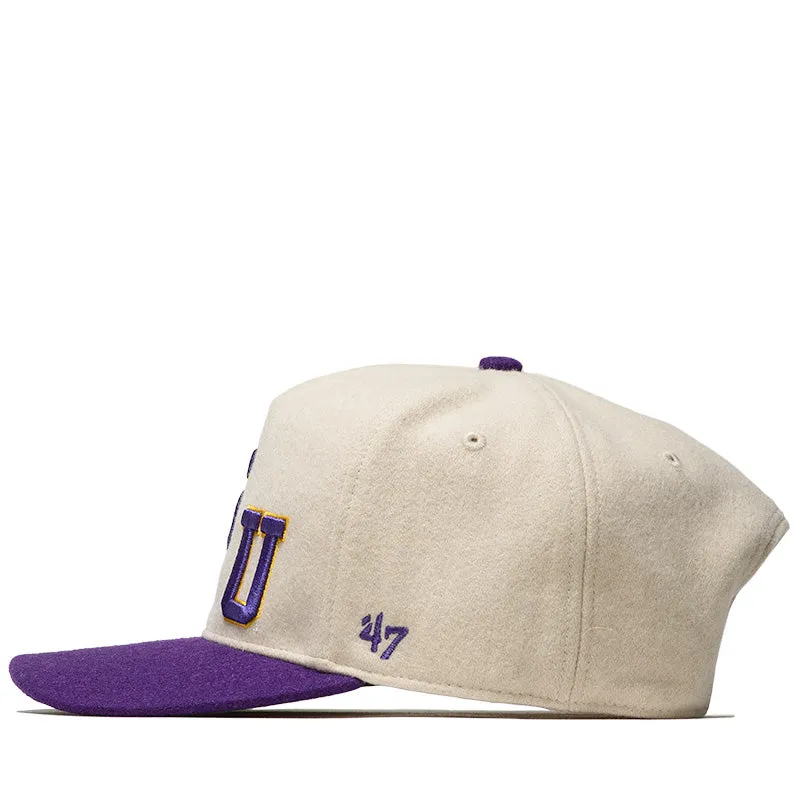 47 Brand x Politics LSU Tigers Snapback - Natural/Purple
