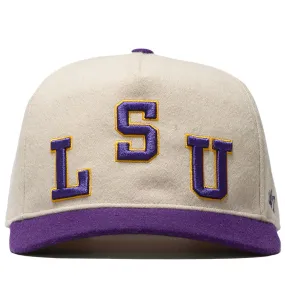 47 Brand x Politics LSU Tigers Snapback - Natural/Purple