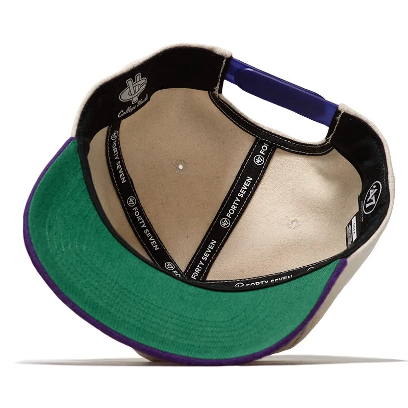 47 Brand x Politics LSU Tigers Snapback - Natural/Purple