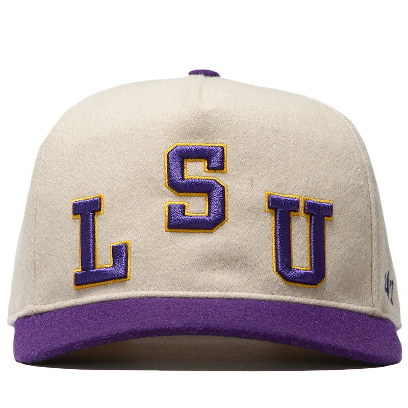 47 Brand x Politics LSU Tigers Snapback - Natural/Purple