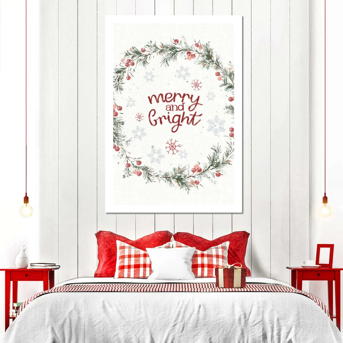 A Christmas Weekend Merry And Bright Wall Art