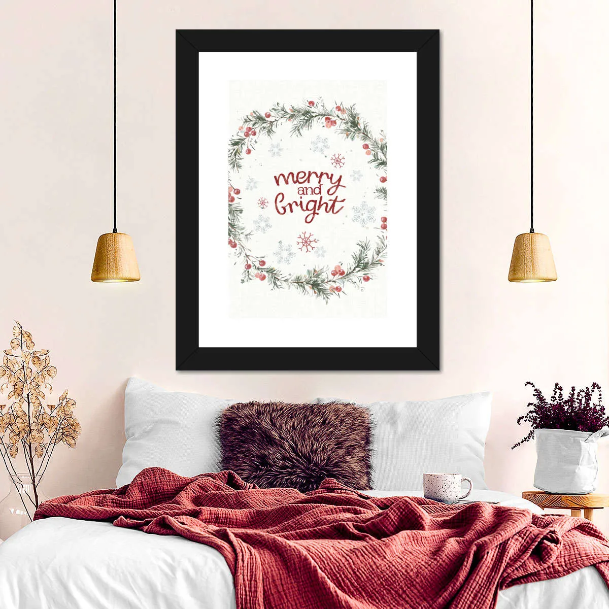 A Christmas Weekend Merry And Bright Wall Art
