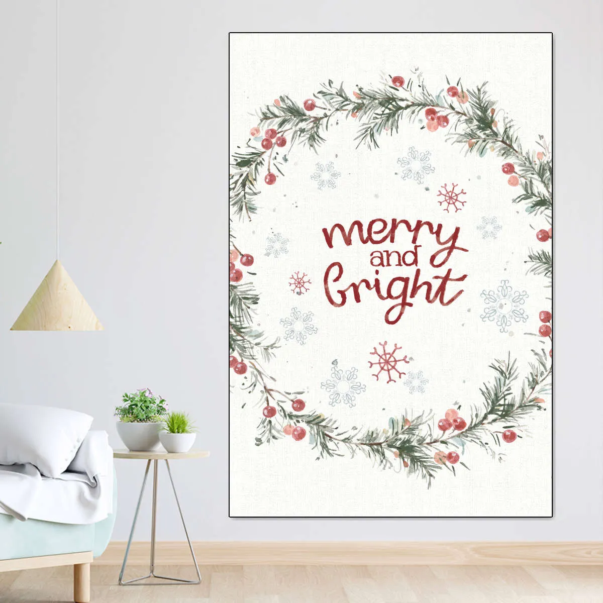 A Christmas Weekend Merry And Bright Wall Art