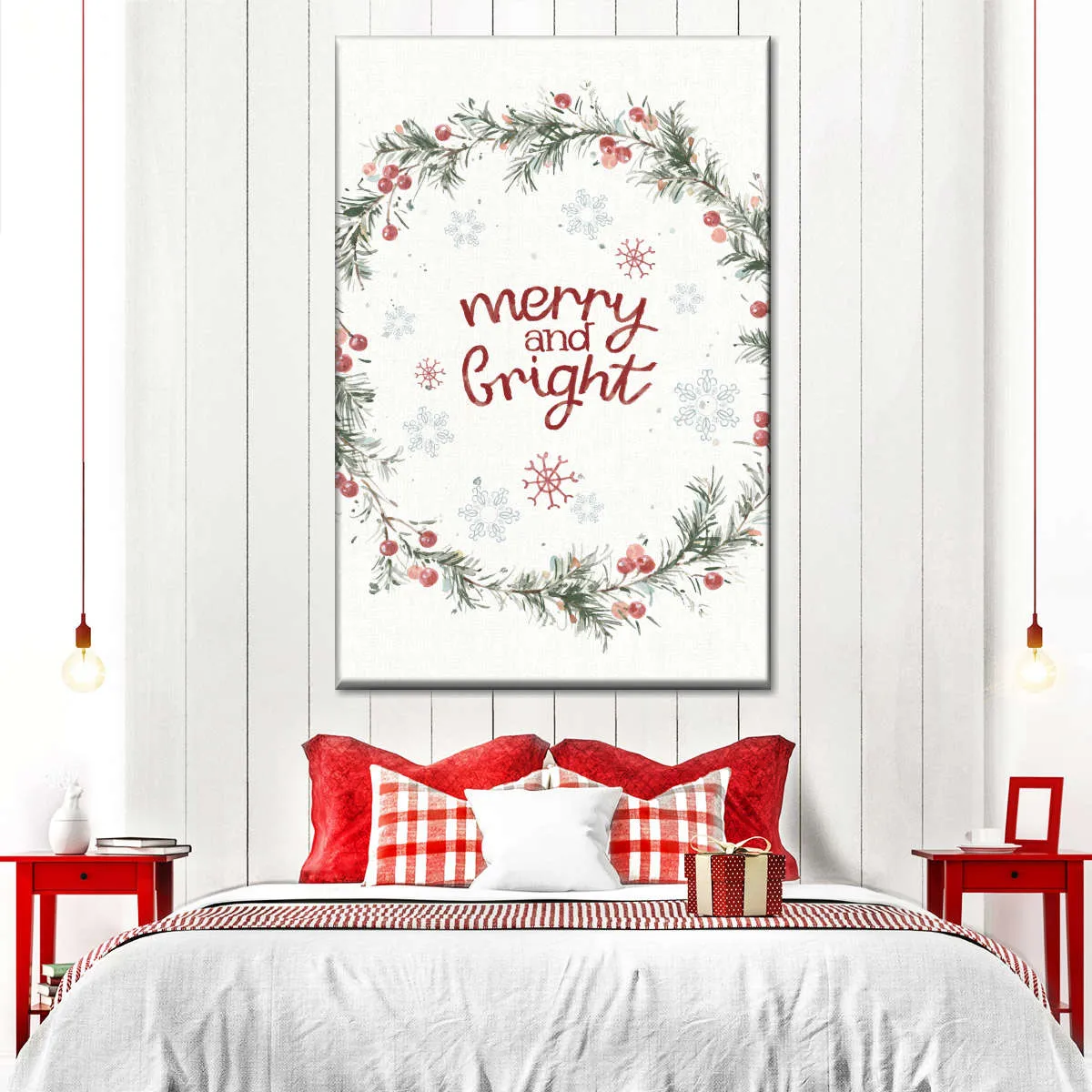 A Christmas Weekend Merry And Bright Wall Art