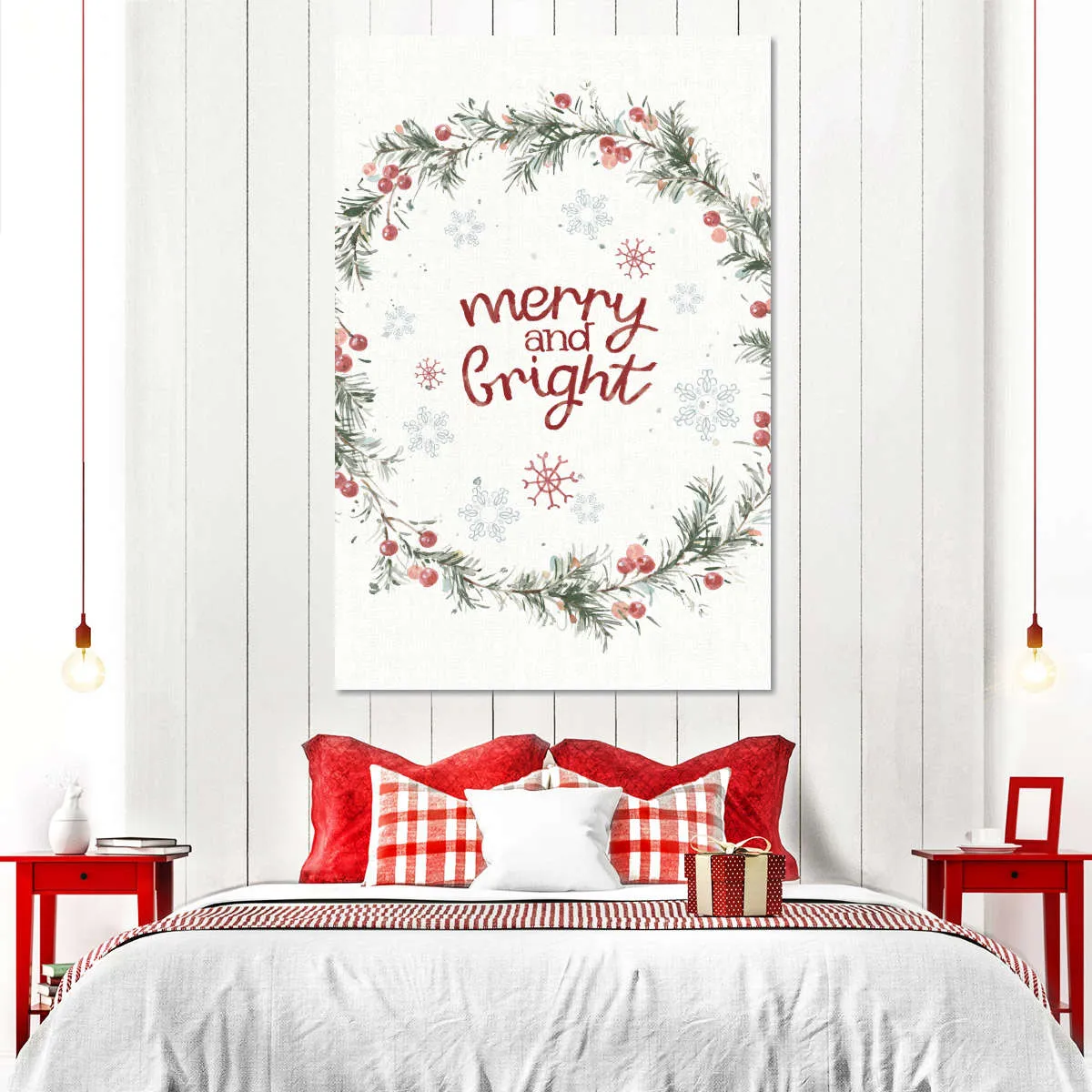A Christmas Weekend Merry And Bright Wall Art