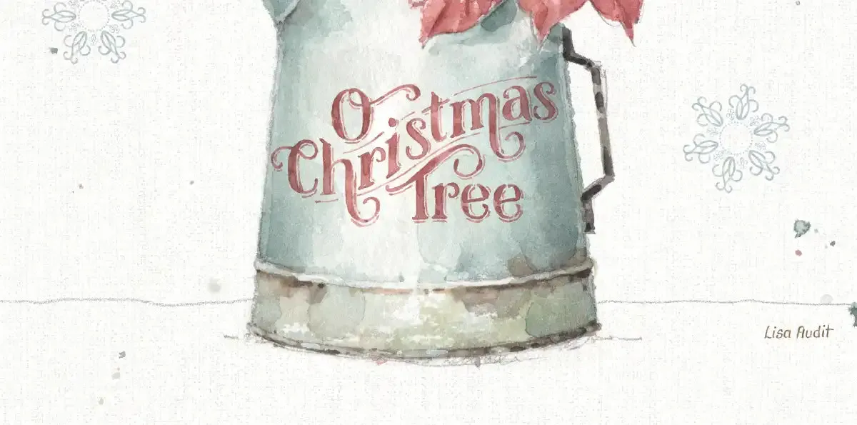 A Christmas Weekend With Chickadee Wall Art