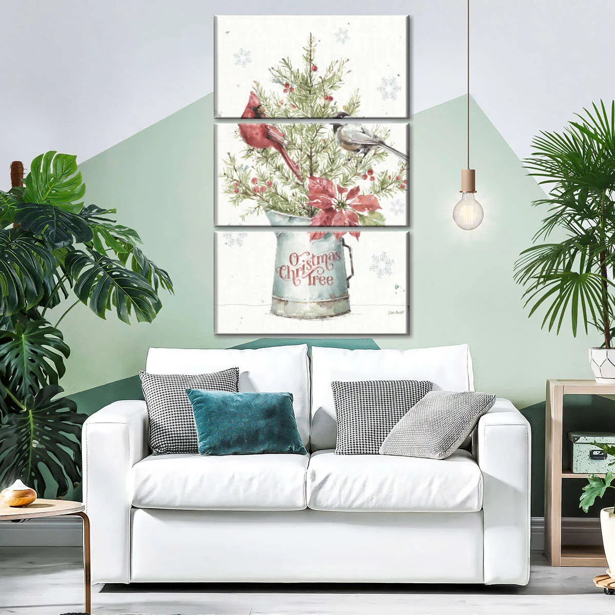 A Christmas Weekend With Chickadee Wall Art
