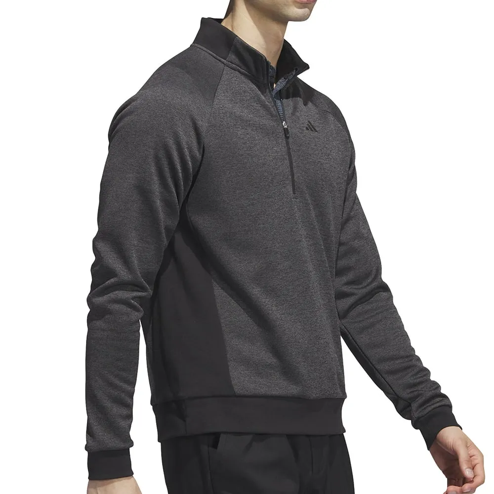 adidas DWR 1/4 Zip Pullover - Black/Grey Six