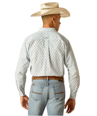 Ariat Men's Kendrick White Fitted Shirt 10048409