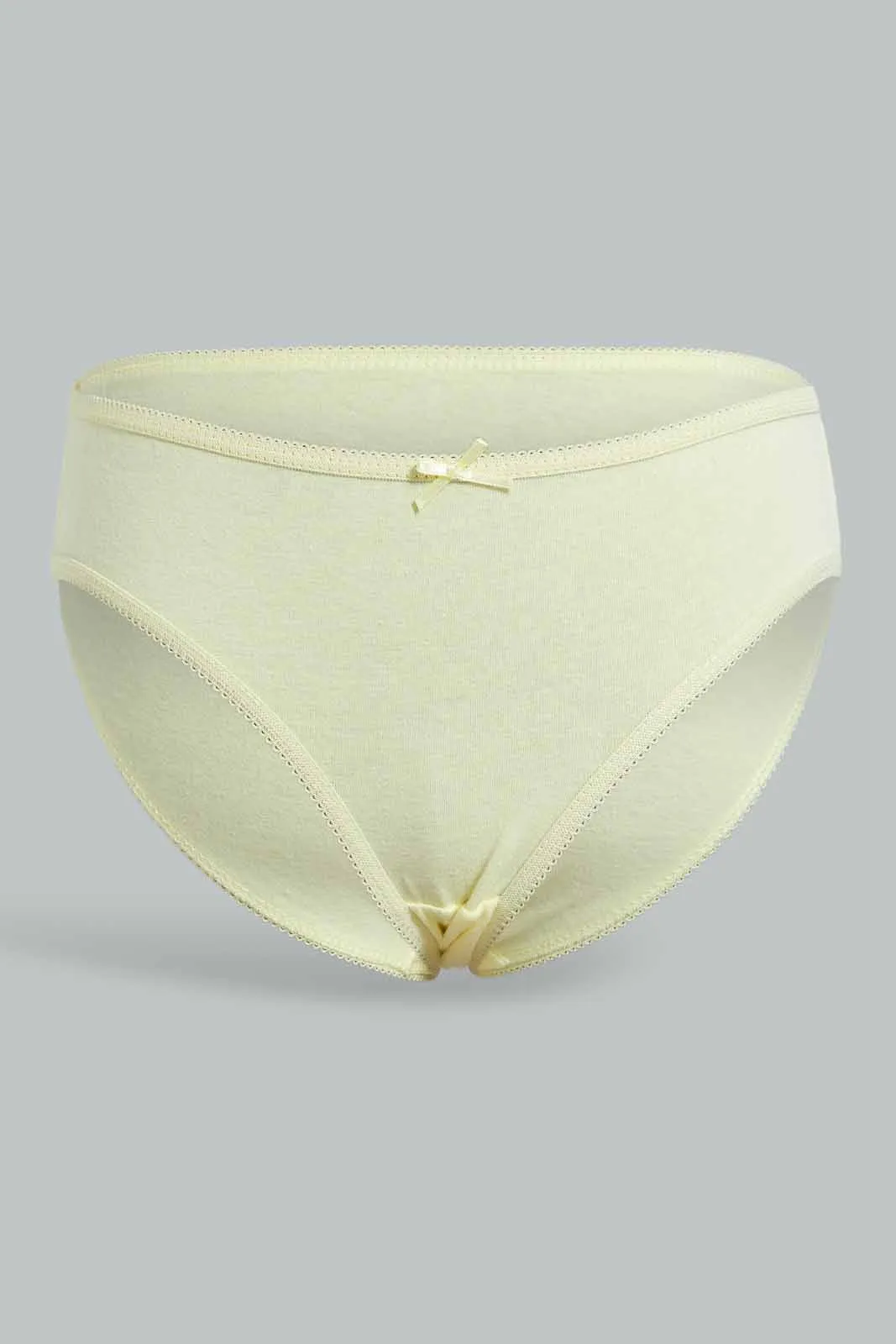 Assorted Bikini Briefs Set For Senior Girls (Pack Of 5)