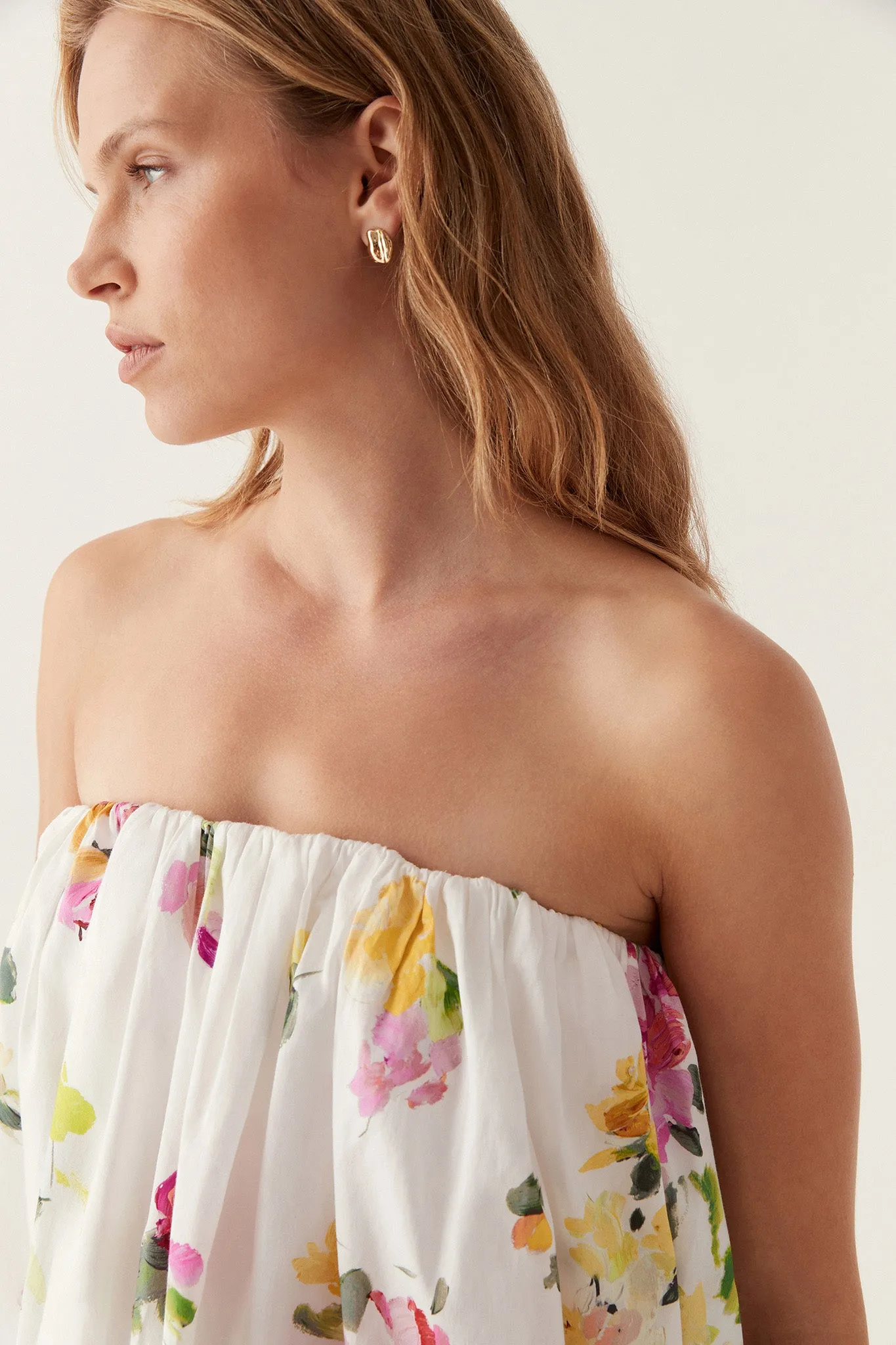 Ayla Strapless Mini Dress