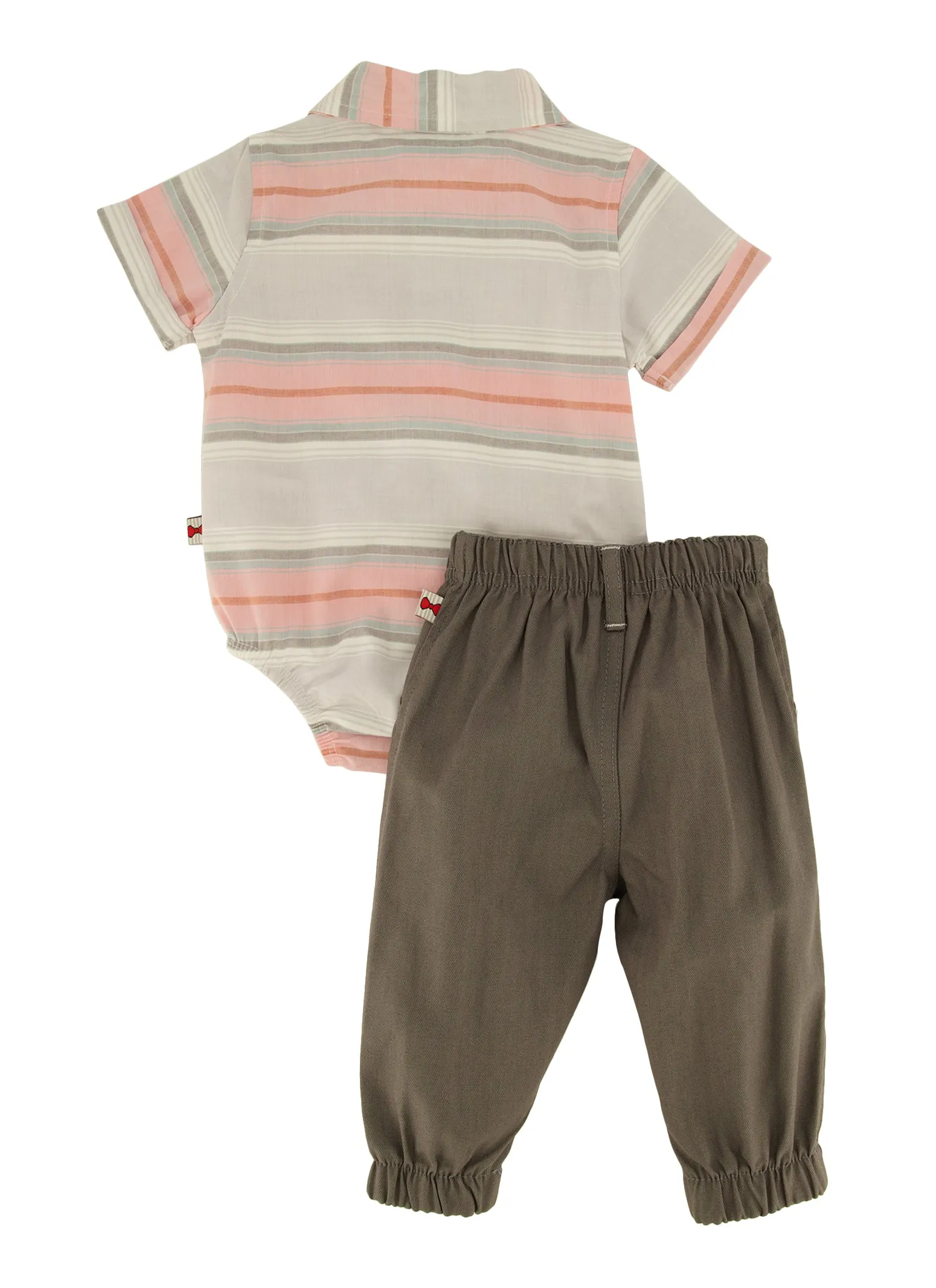 Baby Boys 0-9M Stripe Bodysuit and Pants