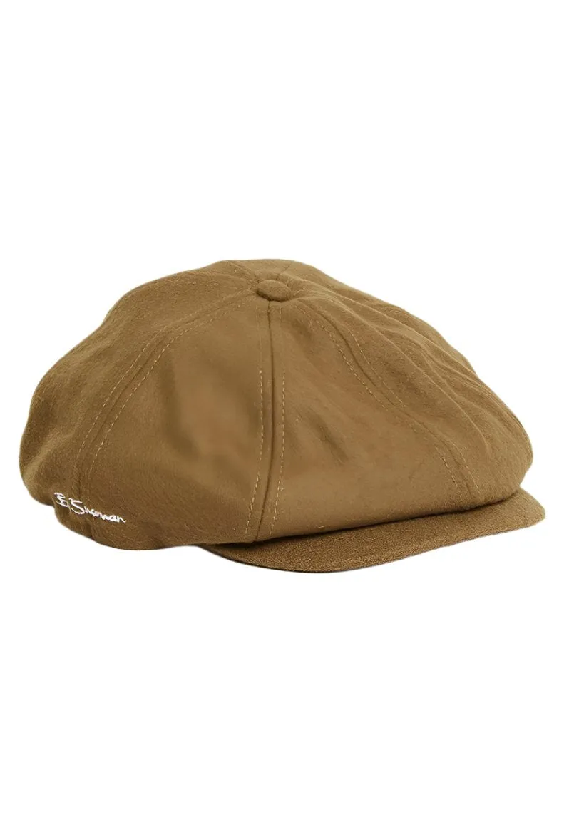 Ben Sherman Bshead048 Mens Ivy Hat Sand