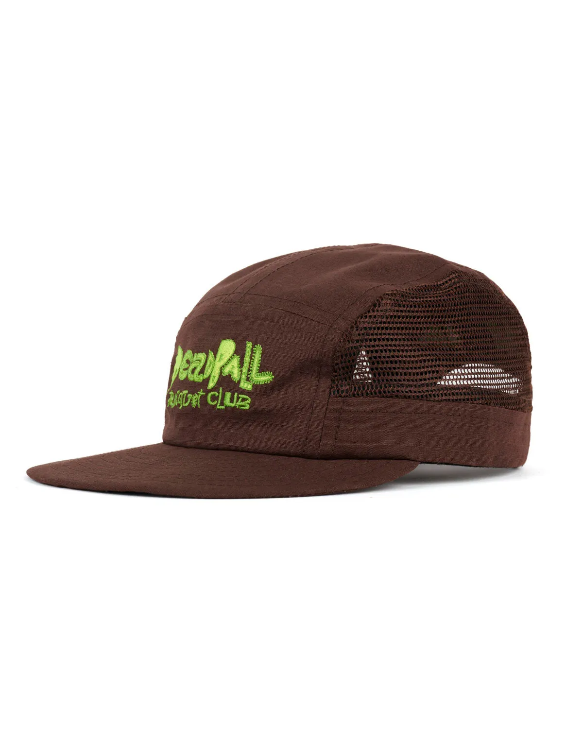 Brain Dead Equipment Deadball Racquet Club Hat - Brown