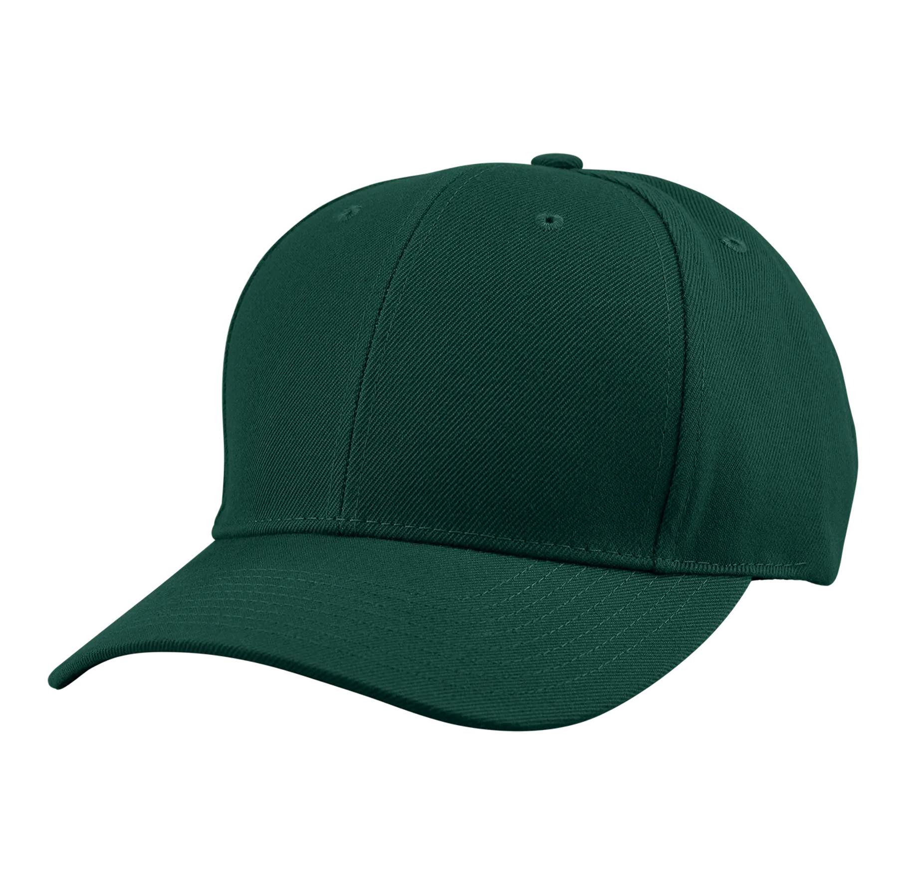 Cali Headwear 6 Panel Cap W/Curved Bill - US04