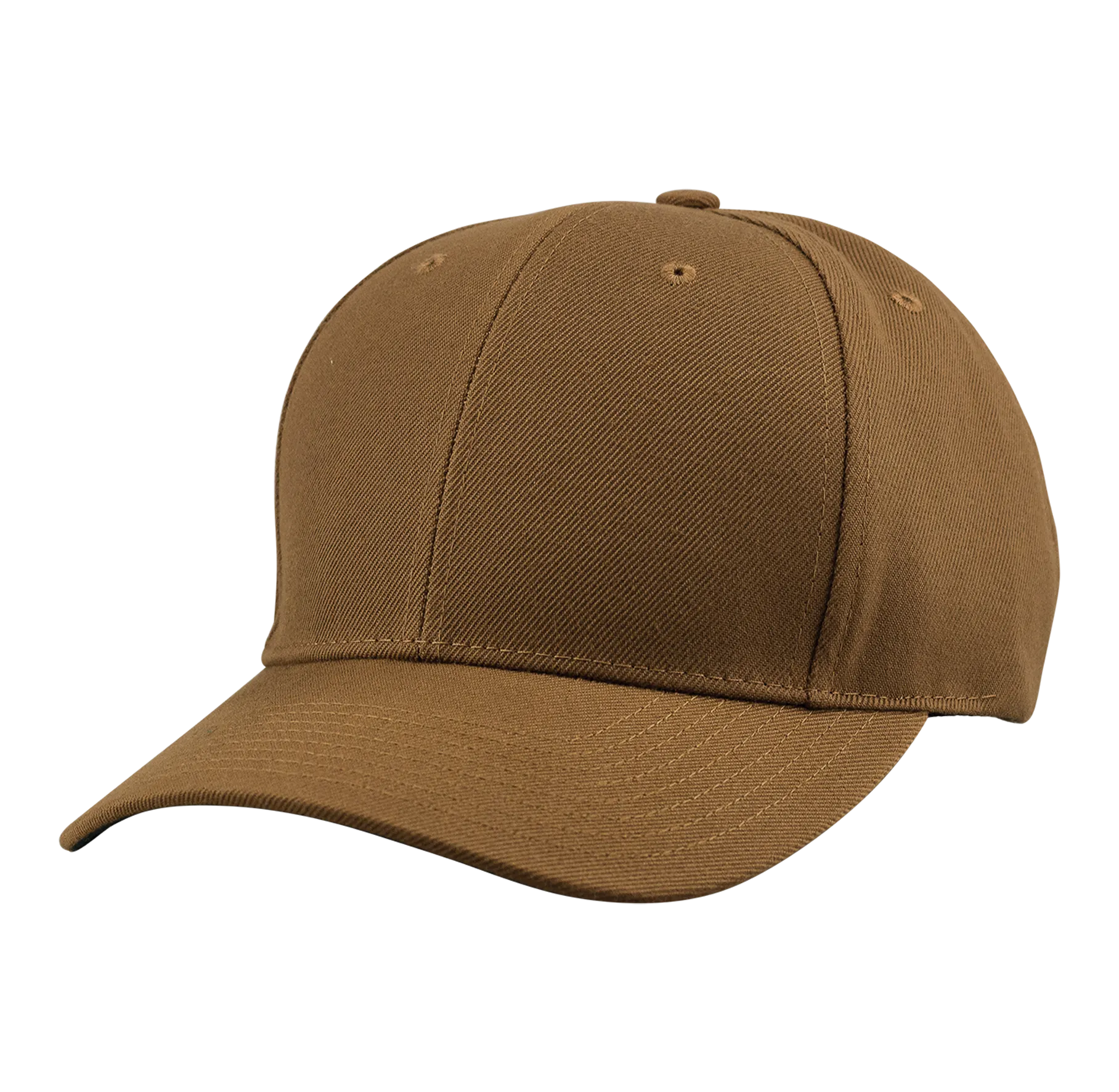 Cali Headwear 6 Panel Cap W/Curved Bill - US04