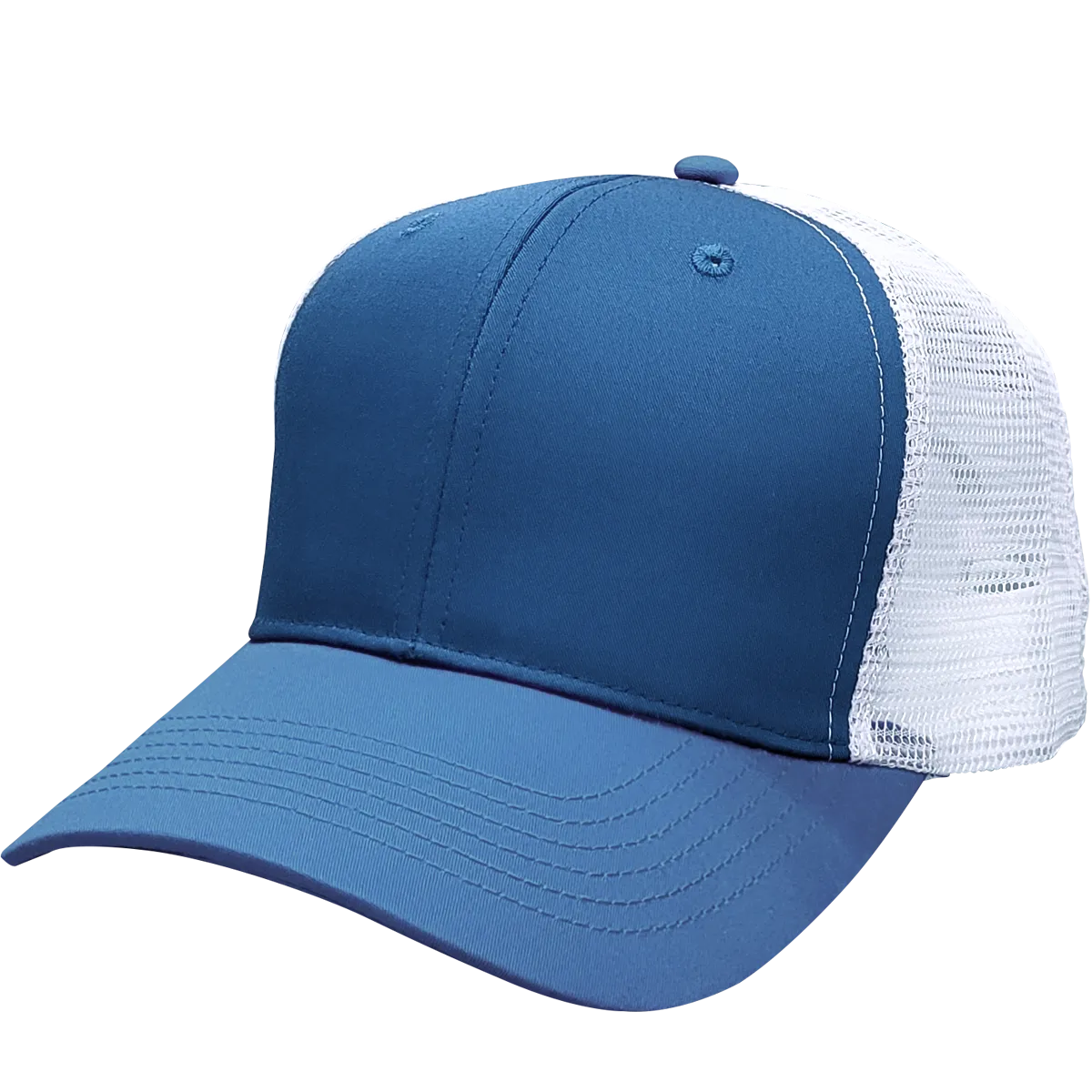 Cali Headwear US50 6 Panel Structured Trucker Hat Made in USA
