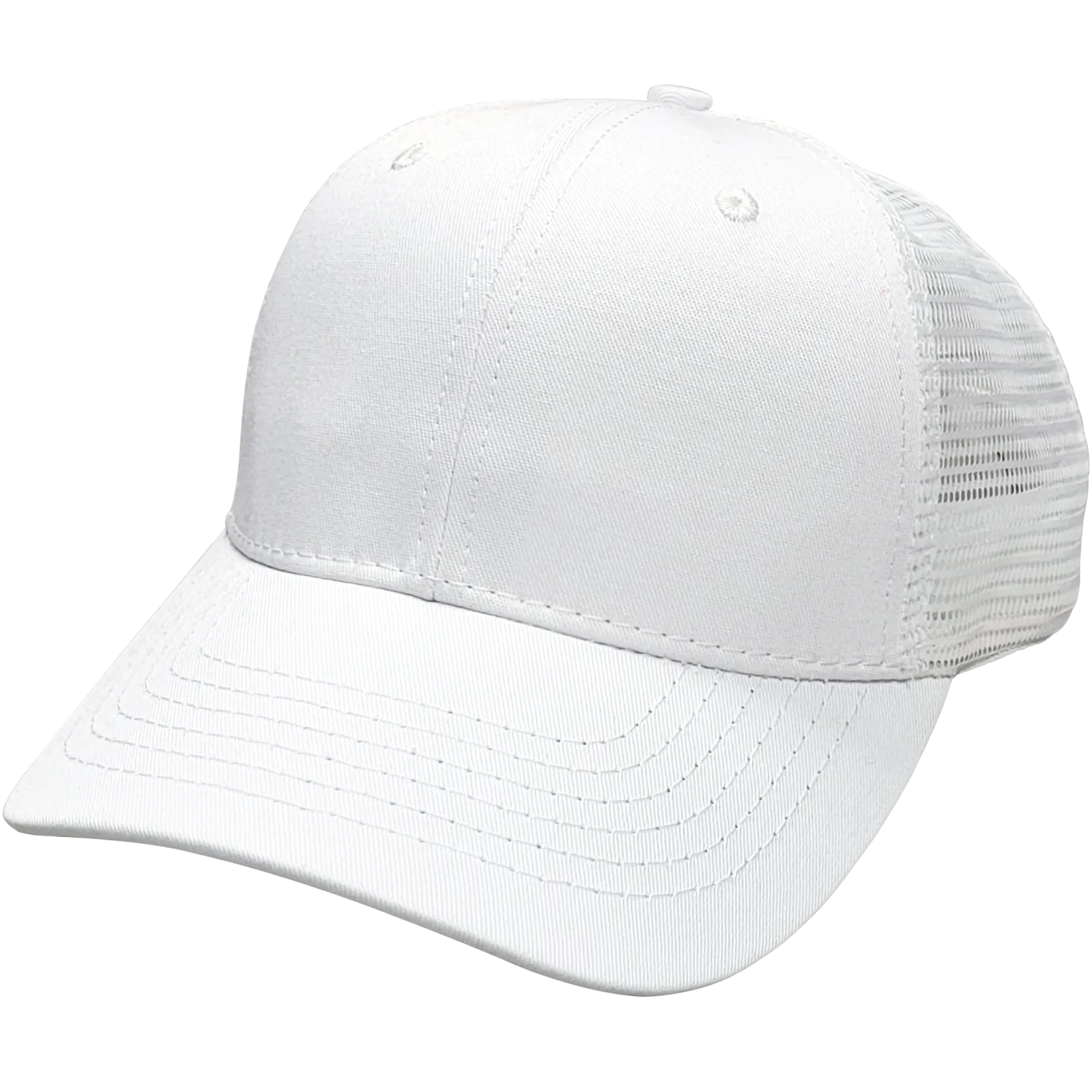 Cali Headwear US50 6 Panel Structured Trucker Hat Made in USA