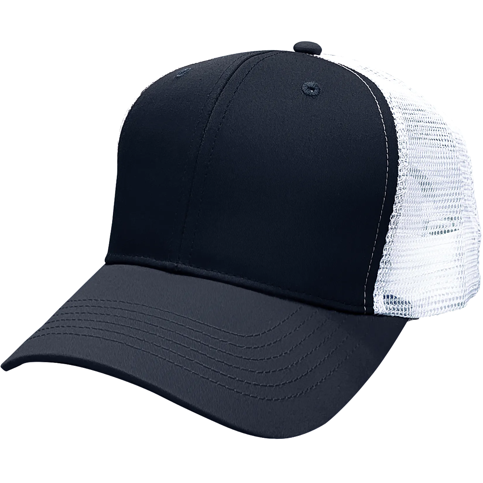 Cali Headwear US50 6 Panel Structured Trucker Hat Made in USA