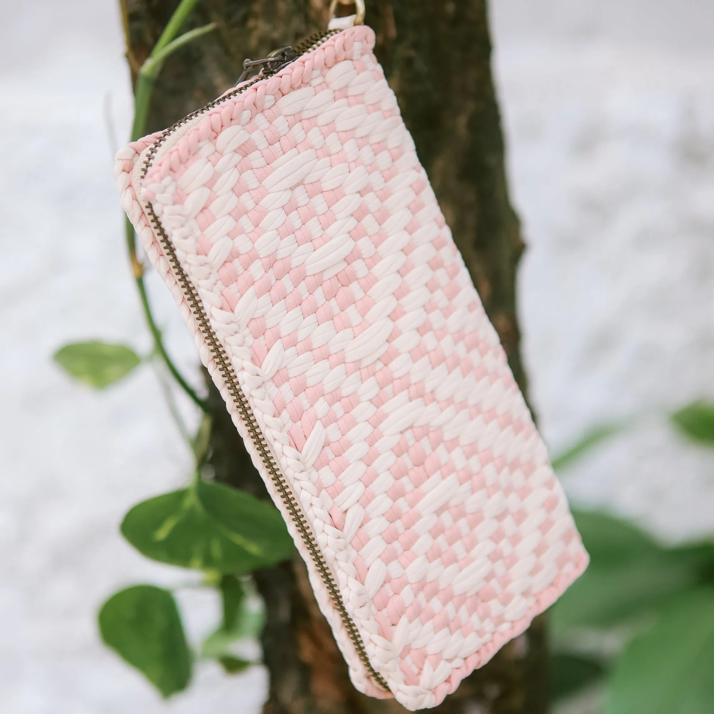 Cheska Wallet with Wristlet Blush Diamond [Weddings]