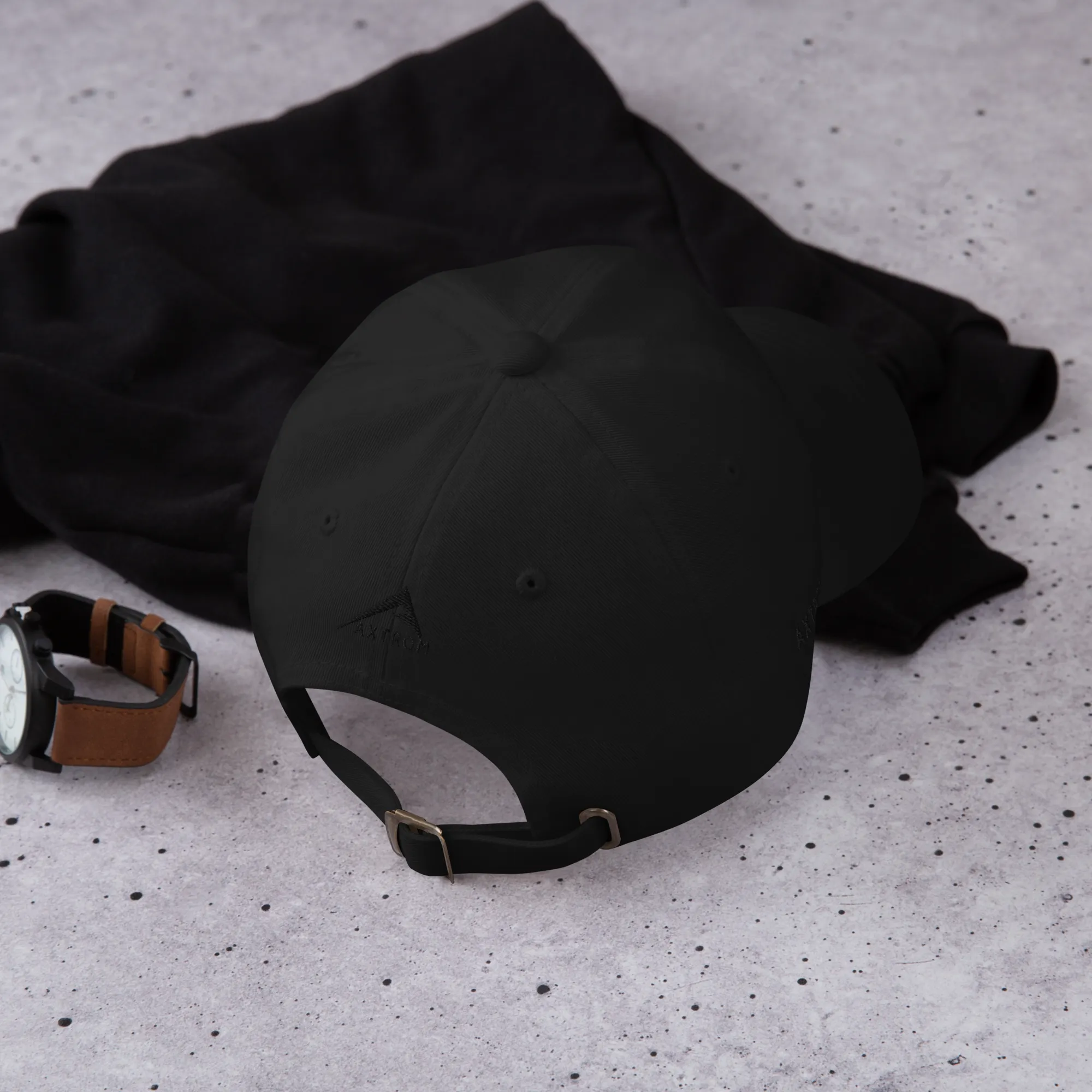 Classic curved hat (Black/Black)