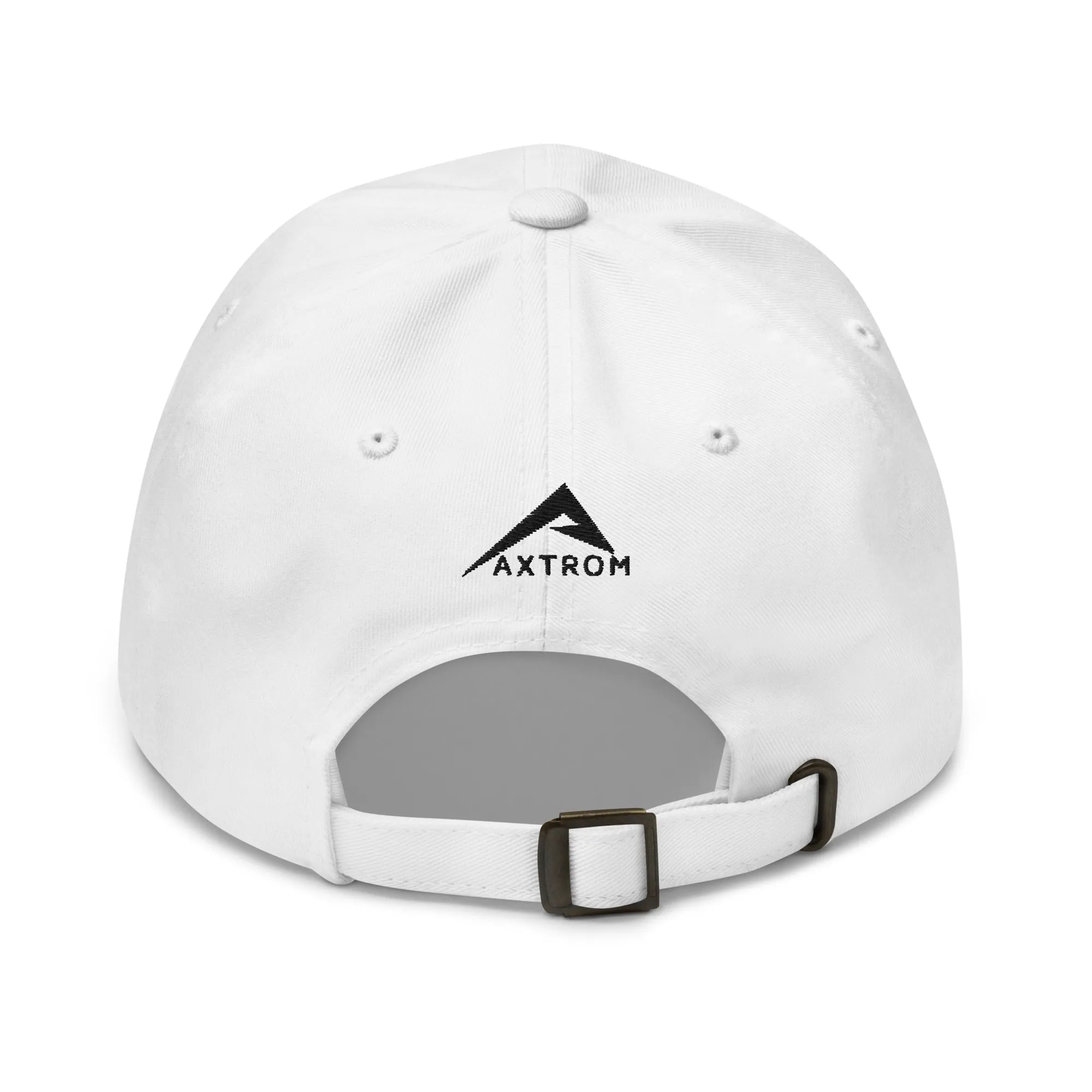 Classic curved hat (White/Black)