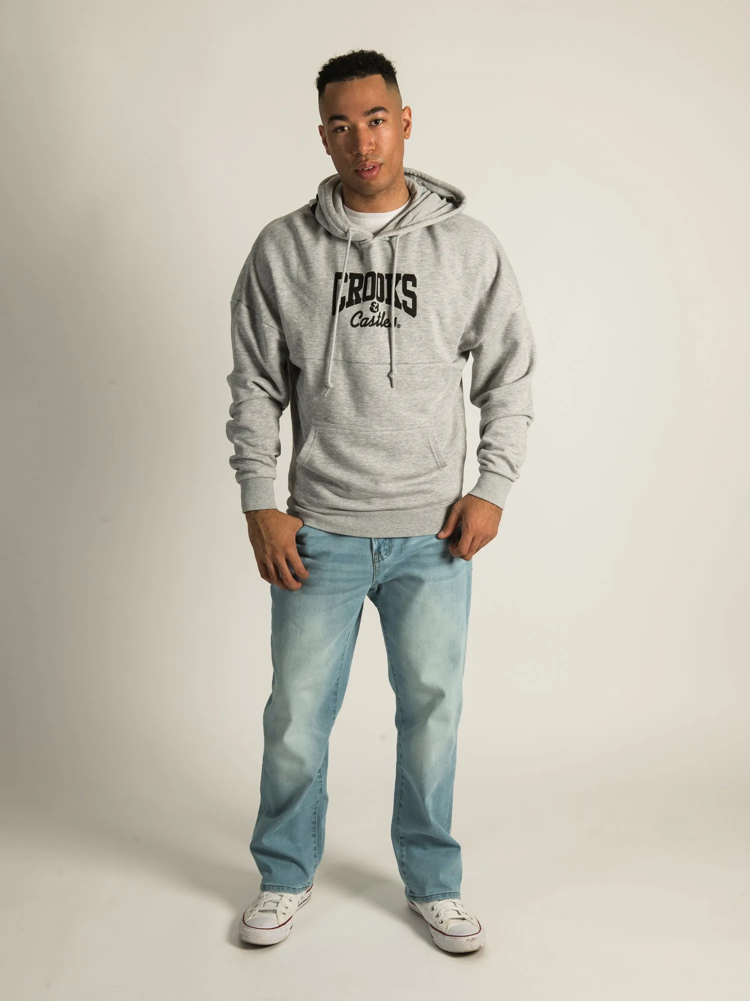 CROOKS & CASTLES MEMBERS DOLMAN HOODIE  - CLEARANCE