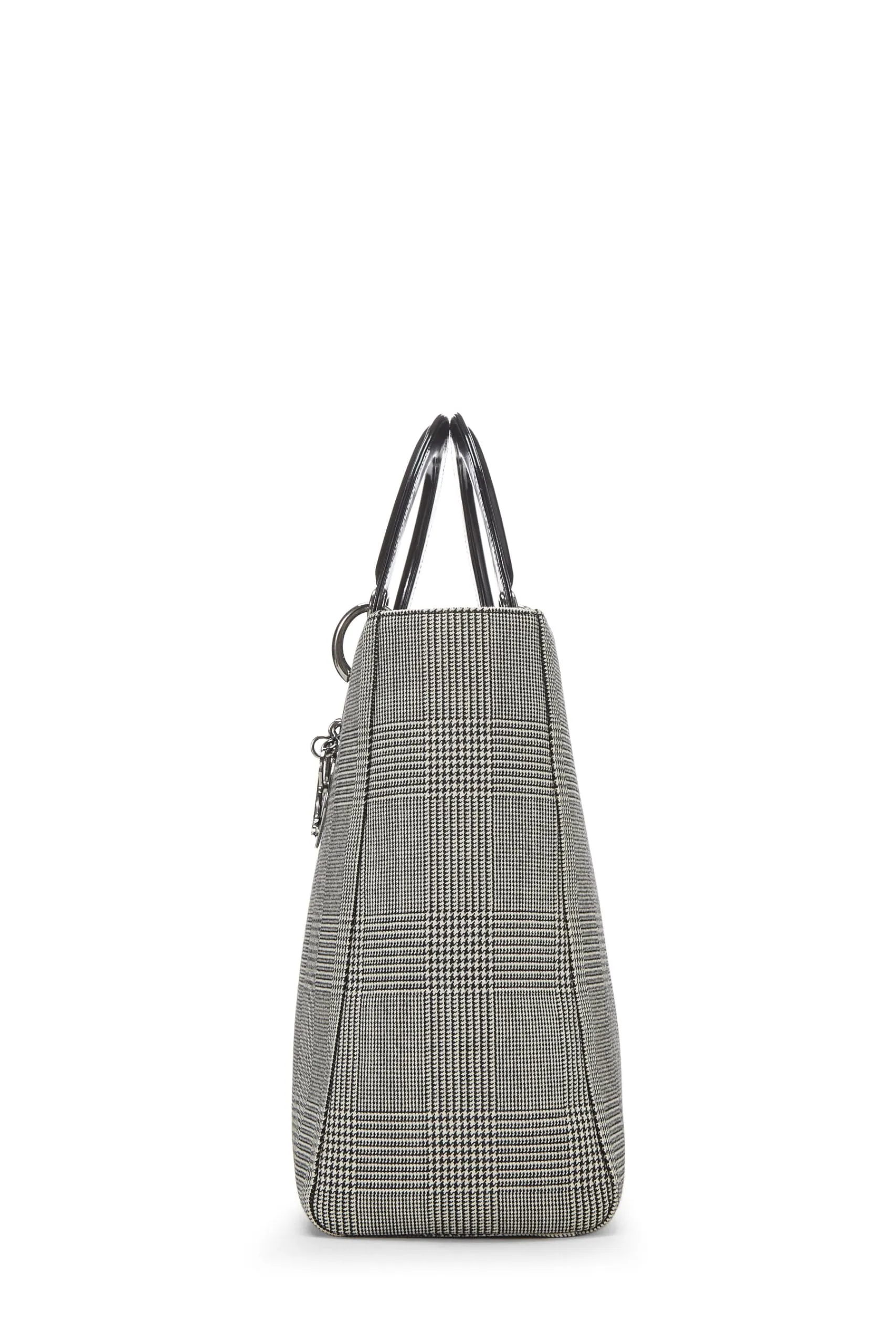 Dior,  Black Houndstooth Lady Large, Black