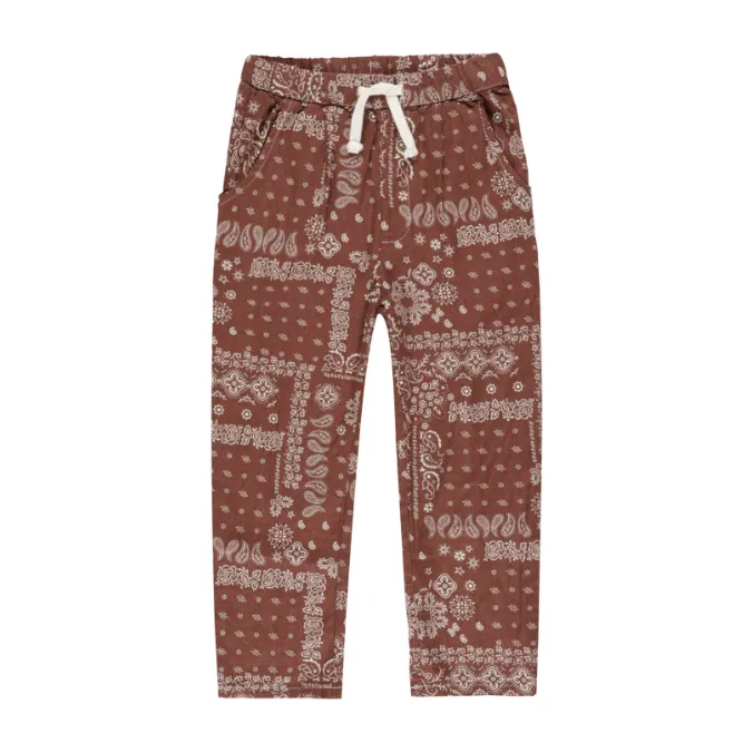 ethan trouser || brick bandana