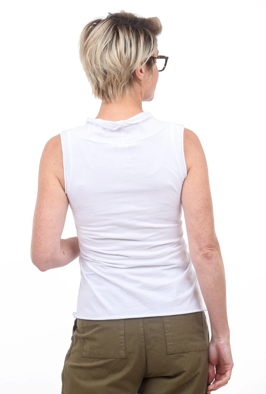 Falconet Top, Optic White