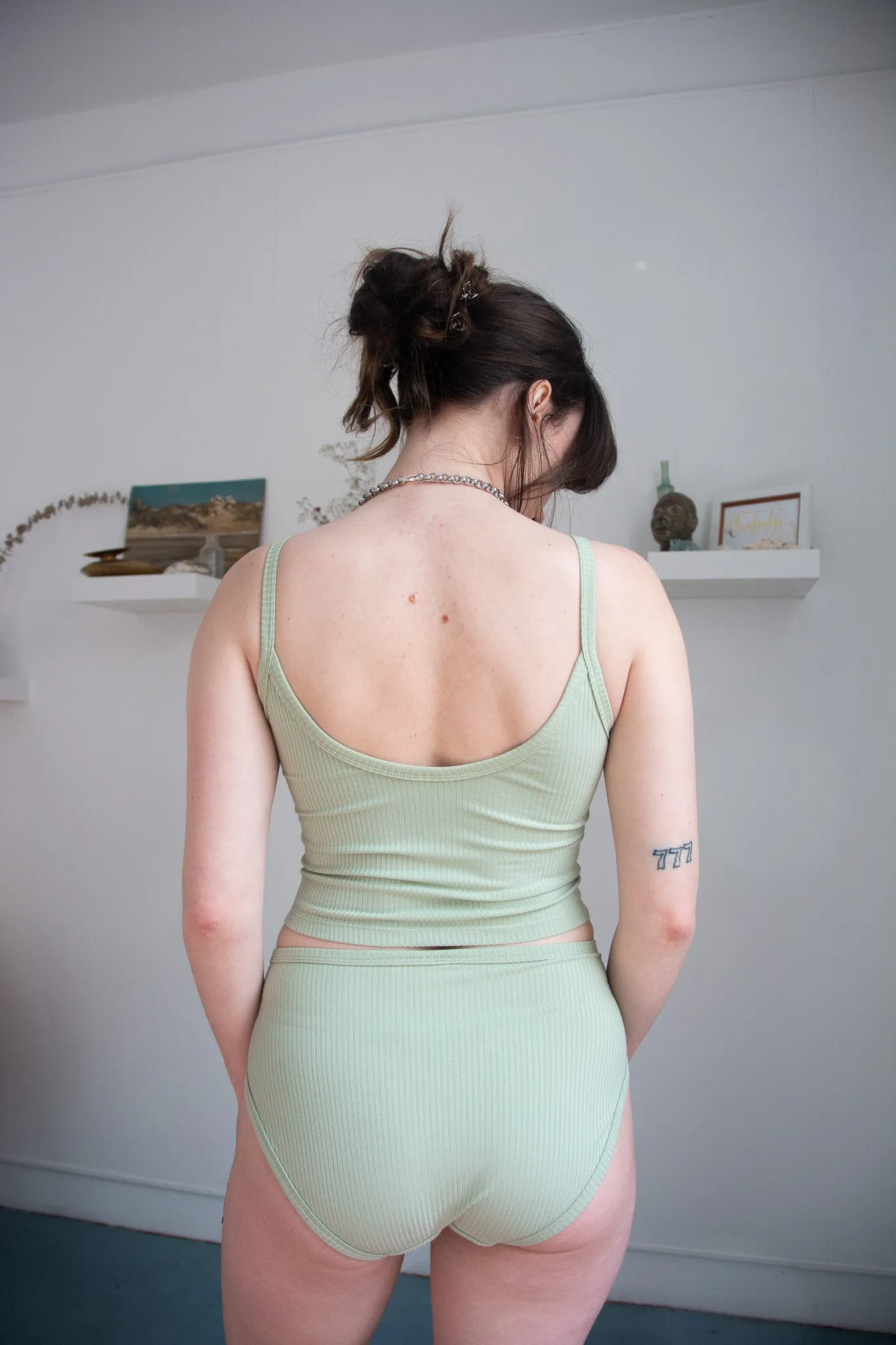 Forty Winks Ease Thin Strap Crop Cami