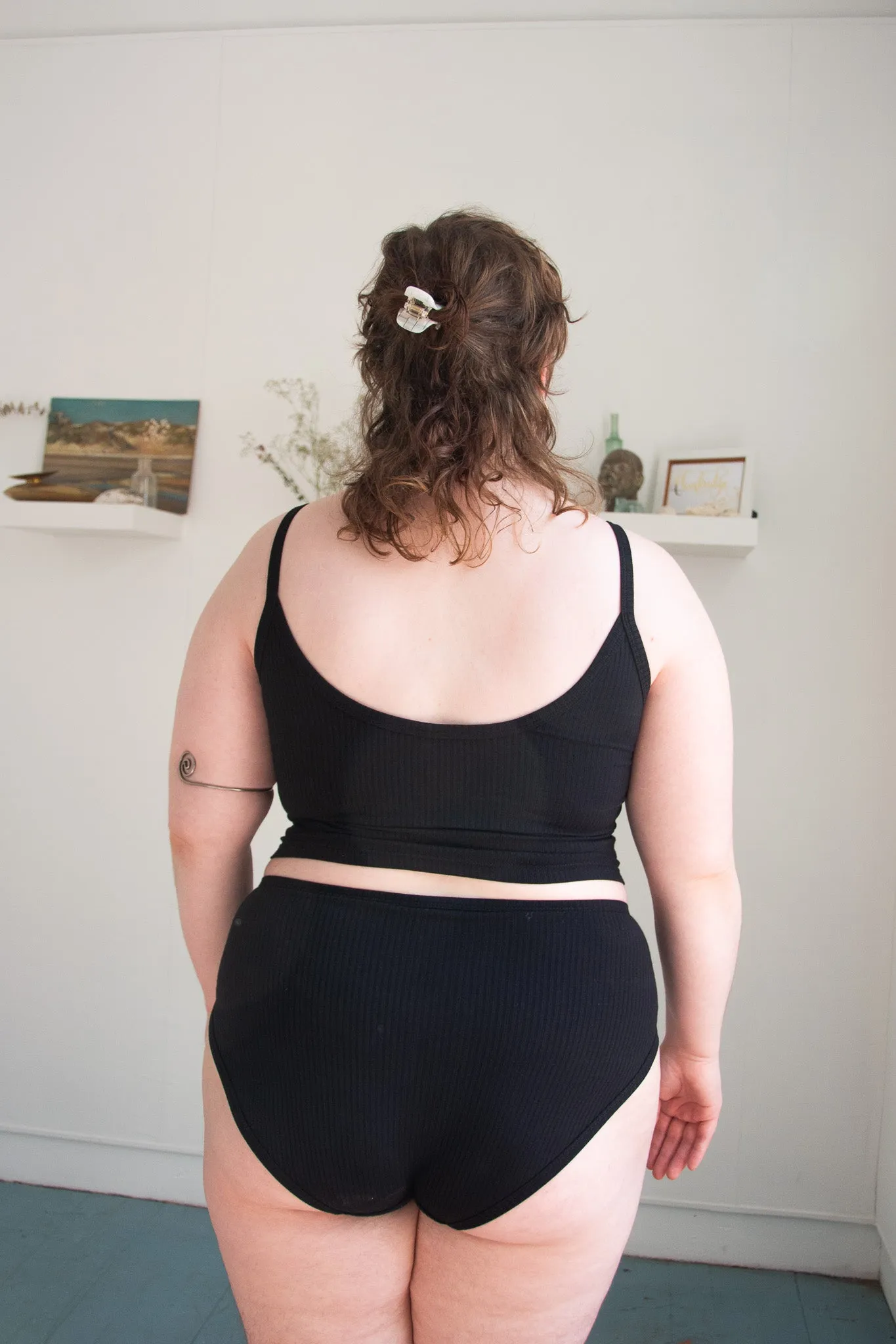 Forty Winks Ease Thin Strap Crop Cami