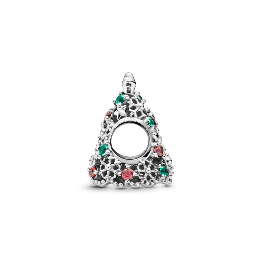 Glitter Christmas Tree Charm
