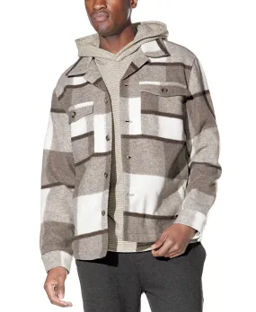 Grissom Relaxed Fit Shacket (Khaki)