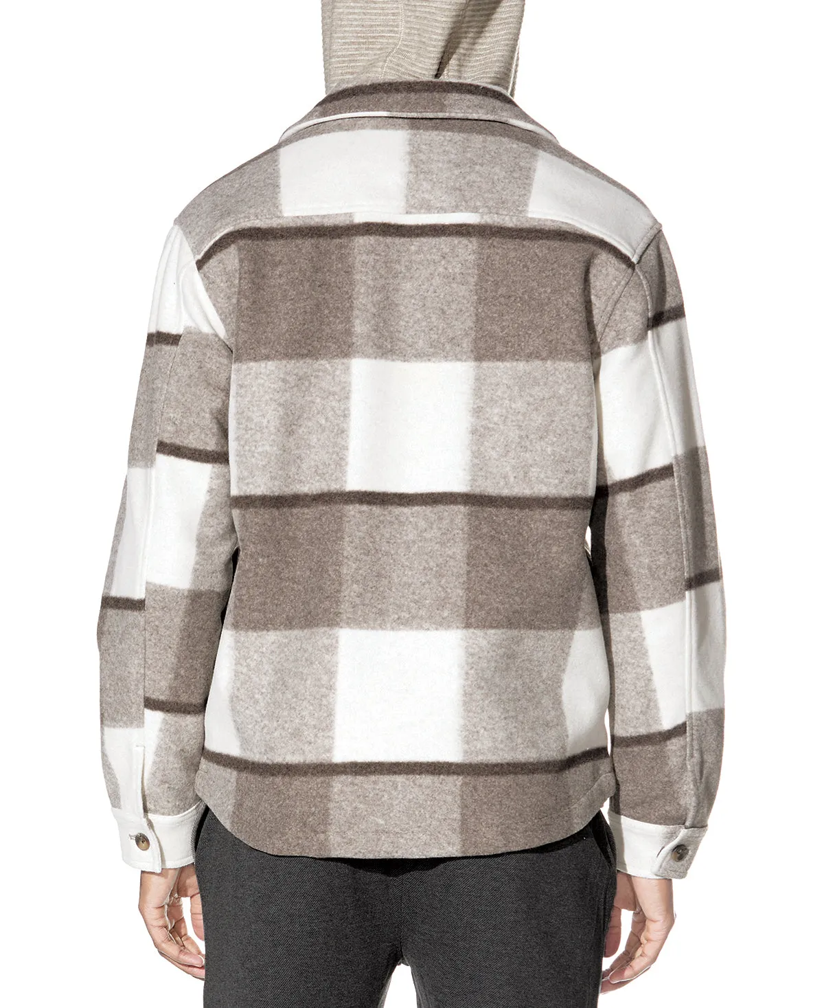 Grissom Relaxed Fit Shacket (Khaki)