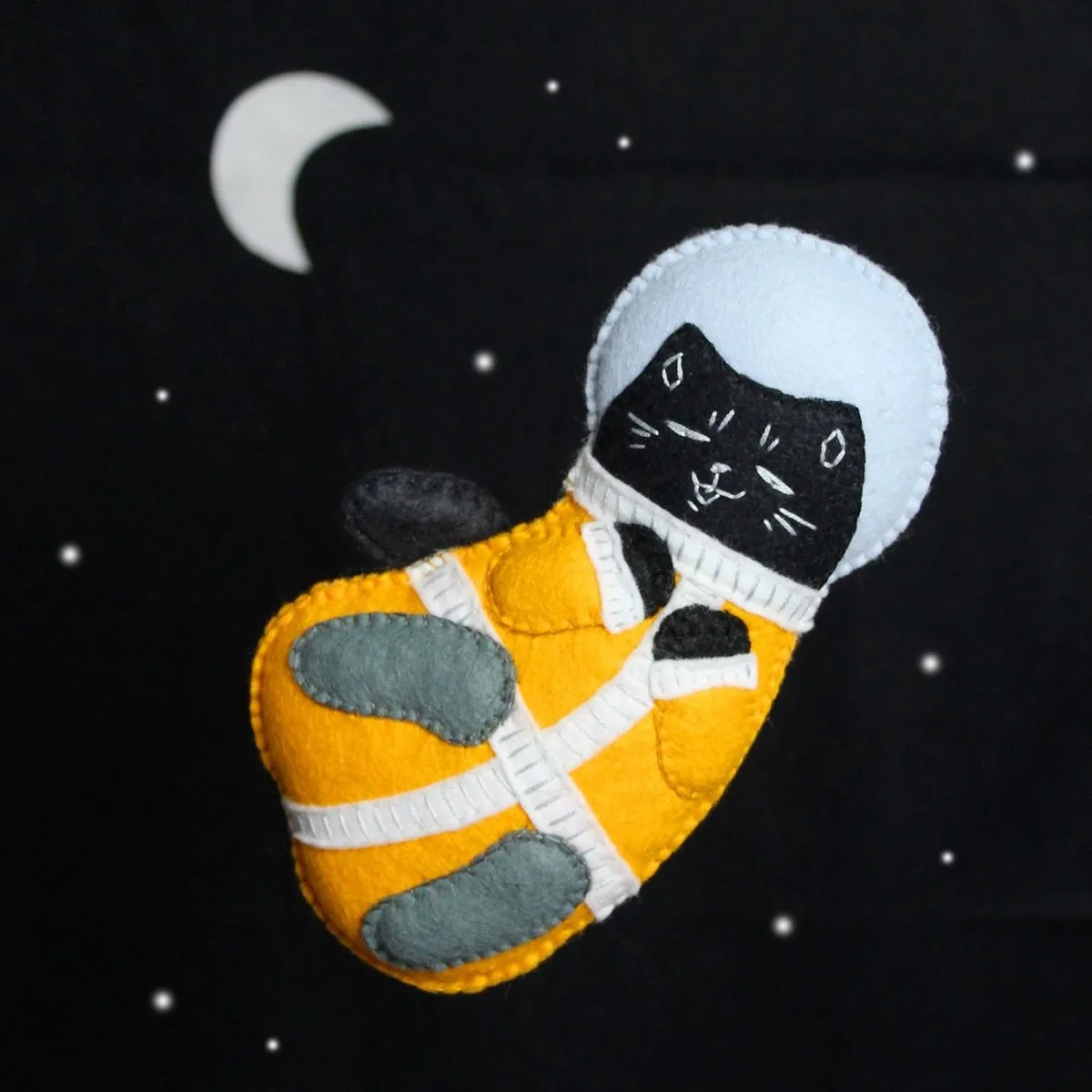 Hand Stitched Space Boy DIY Kit