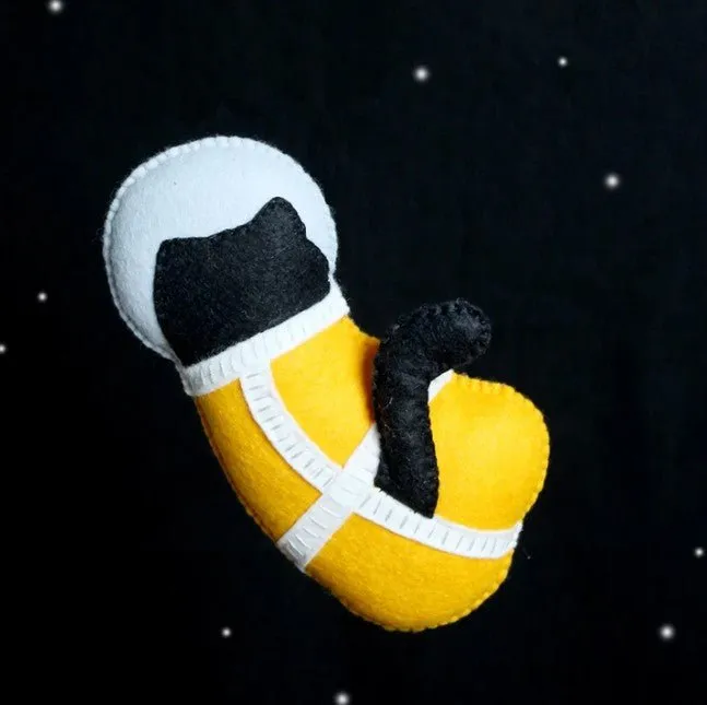 Hand Stitched Space Boy DIY Kit