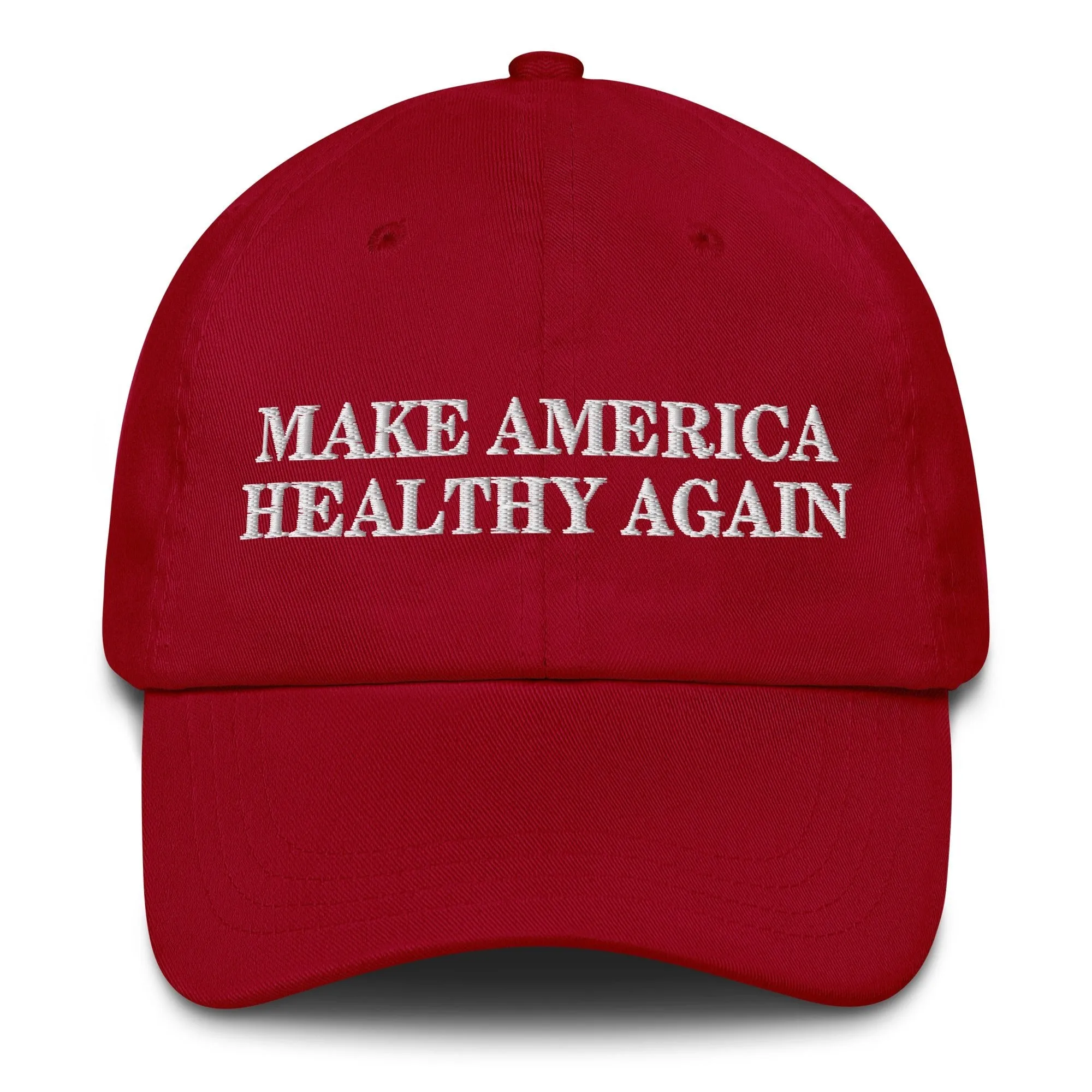 Make America Healthy Again Embroidered Dad Hat