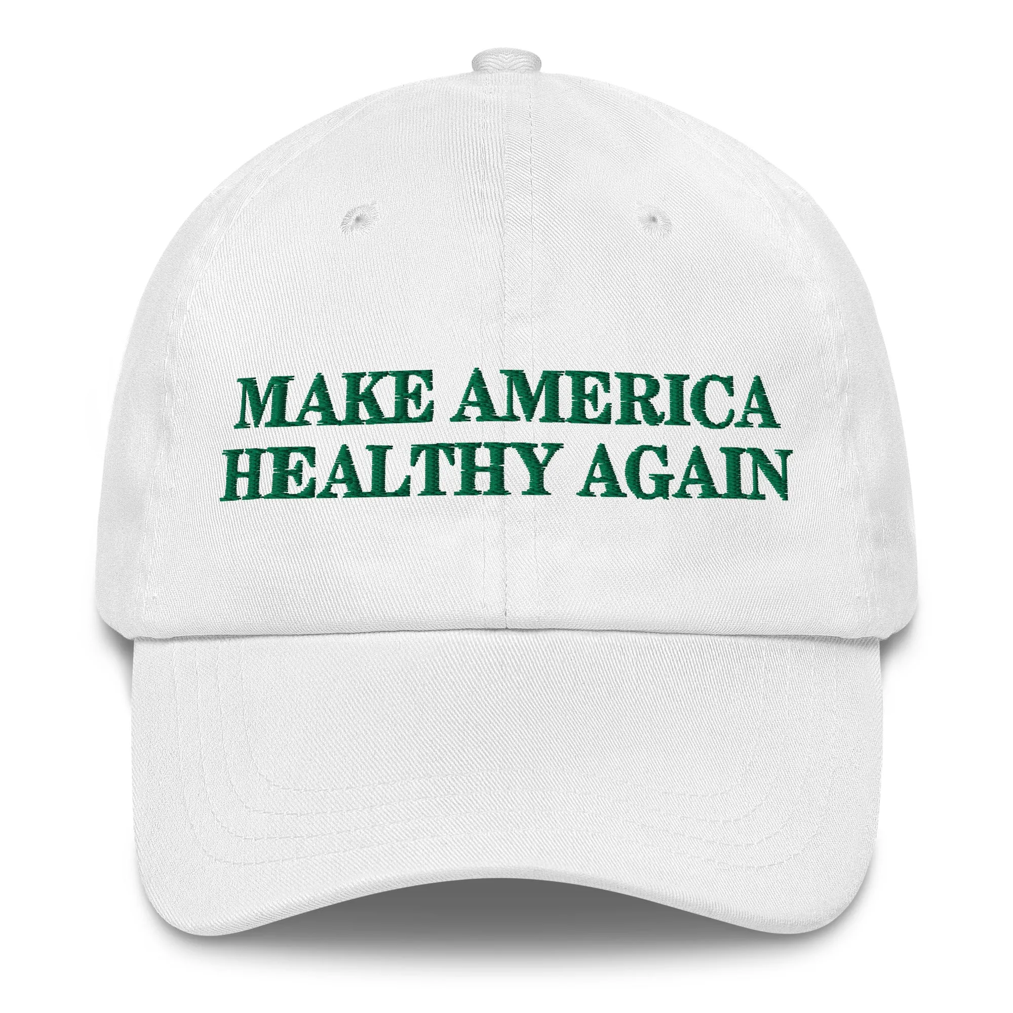 Make America Healthy Again Embroidered Dad Hat