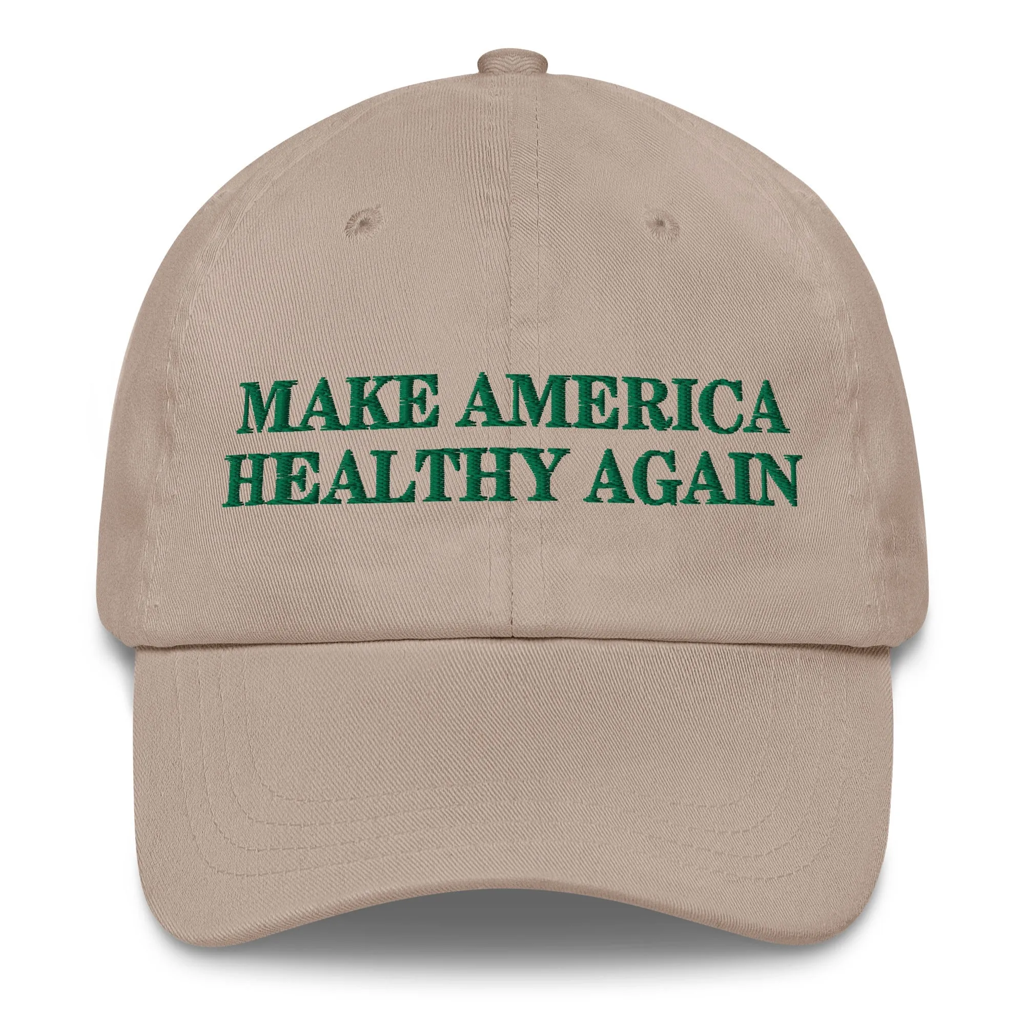 Make America Healthy Again Embroidered Dad Hat