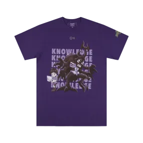 MegaKabuterimon and Izzy Knowledge Purple Tee
