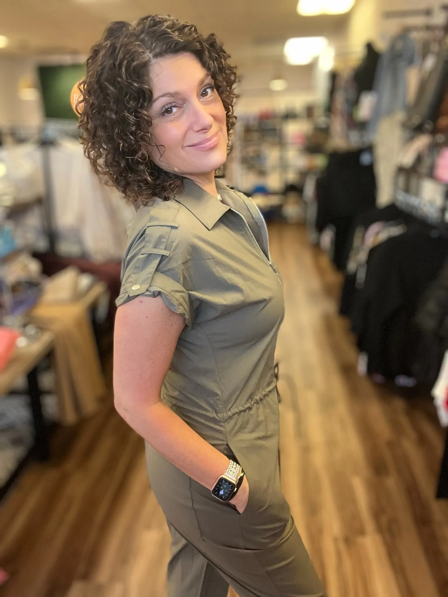 Nyla - Zip-Up Jumpsuit