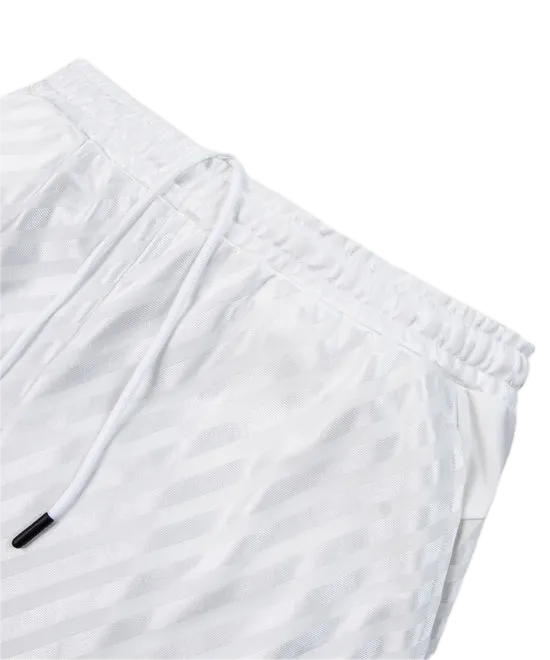 Paper Planes Striped Jacquard Soccer Short