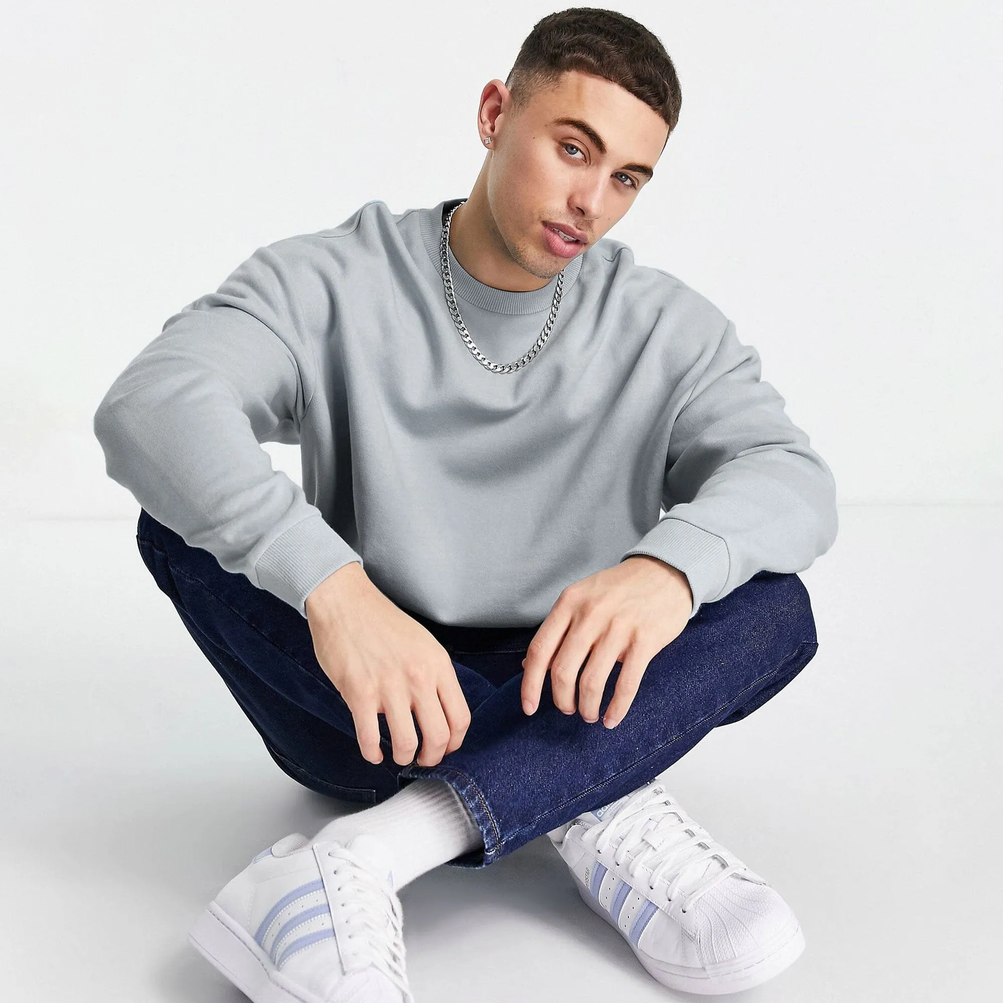 Polo Republica Men's Astrakhan Fleece Sweat Shirt