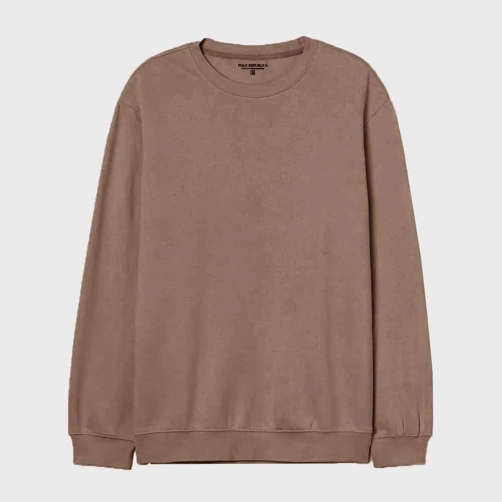 Polo Republica Men's Astrakhan Fleece Sweat Shirt