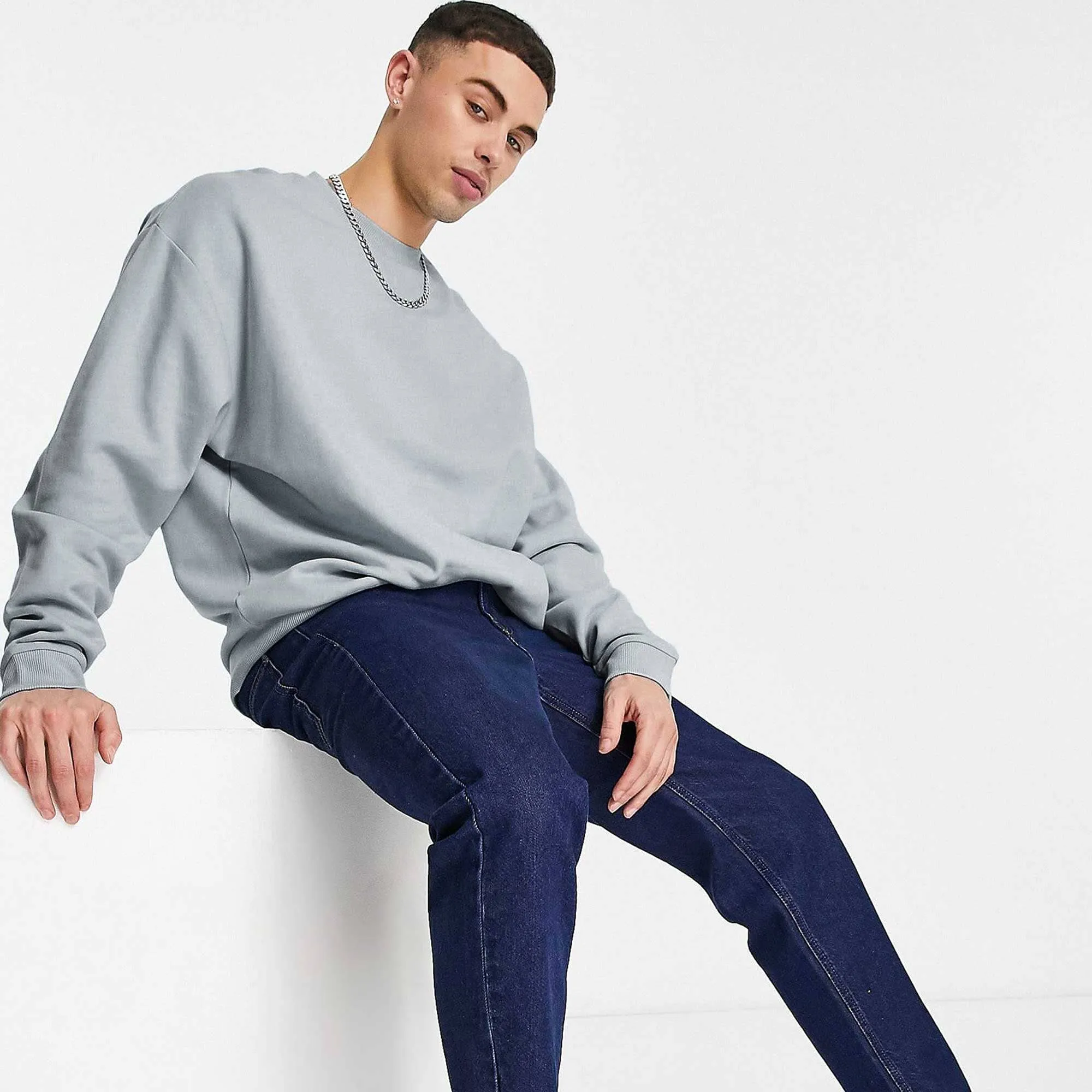 Polo Republica Men's Astrakhan Fleece Sweat Shirt