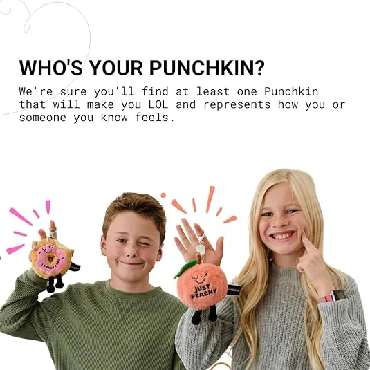 Punchkins Bites - Don't Hate Me Because I'm a Little Cooler Plush Clip