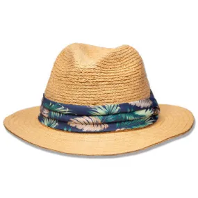 Saint Martin - Two Tone Raffia Safari Fedora