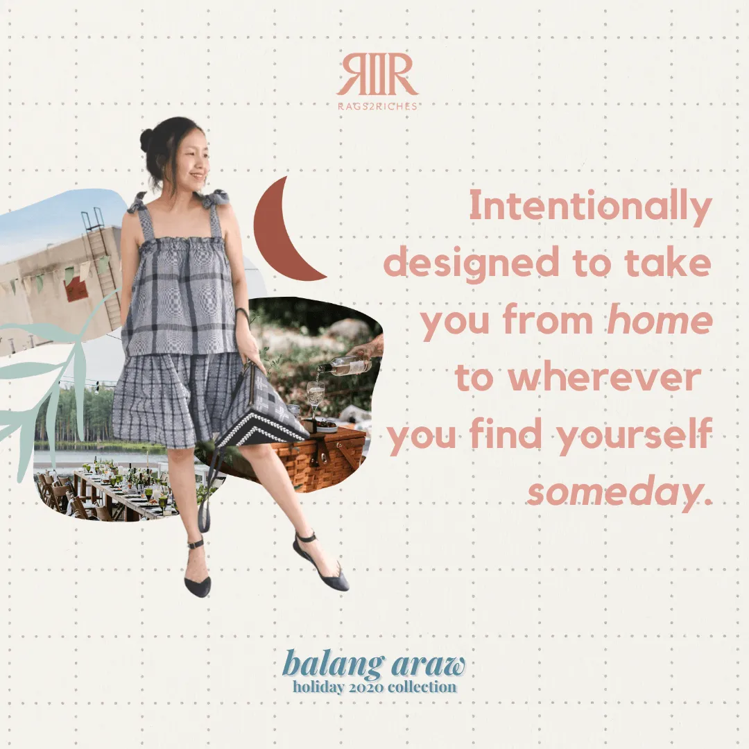 Salu-Salo Dress in Beige